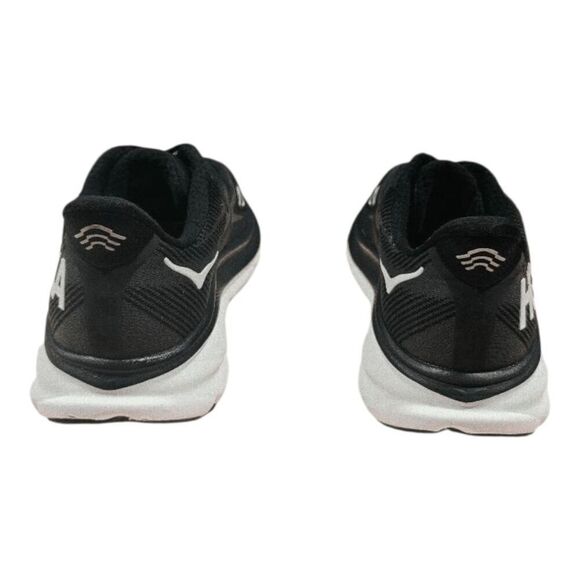 HOKA ONE ONE Clifton 9 \'Black White\' Running Shoes Size W11/M9 main image 8